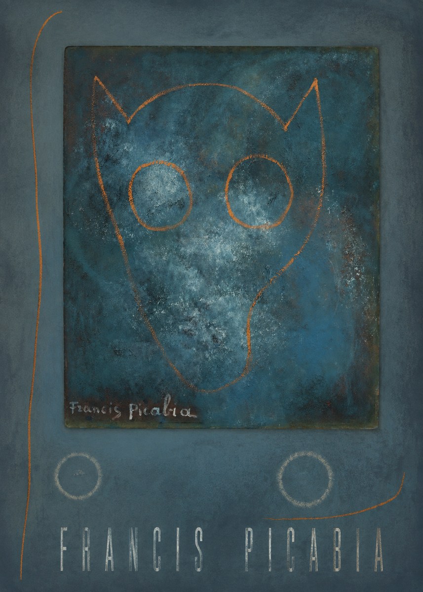Francis Picabia Abstract Head No3 - Poszter