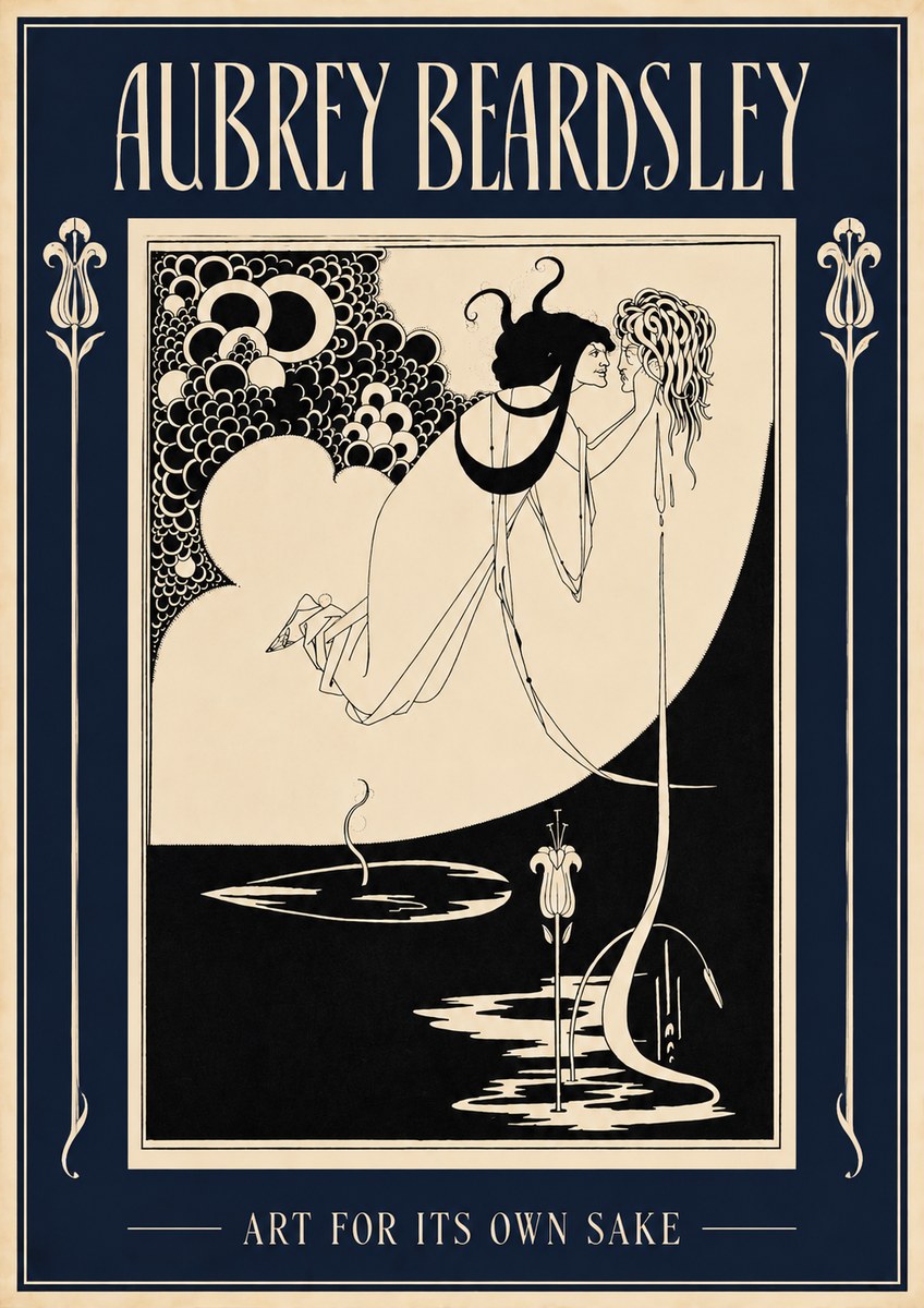 Aubrey Beardsley Art for Its Own Sake No2 - Poszter