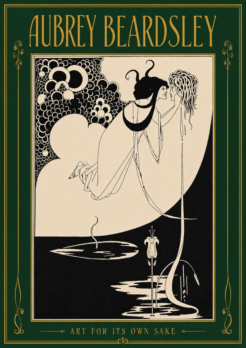 Aubrey Beardsley Art for Its Own Sake No4 - Poszter