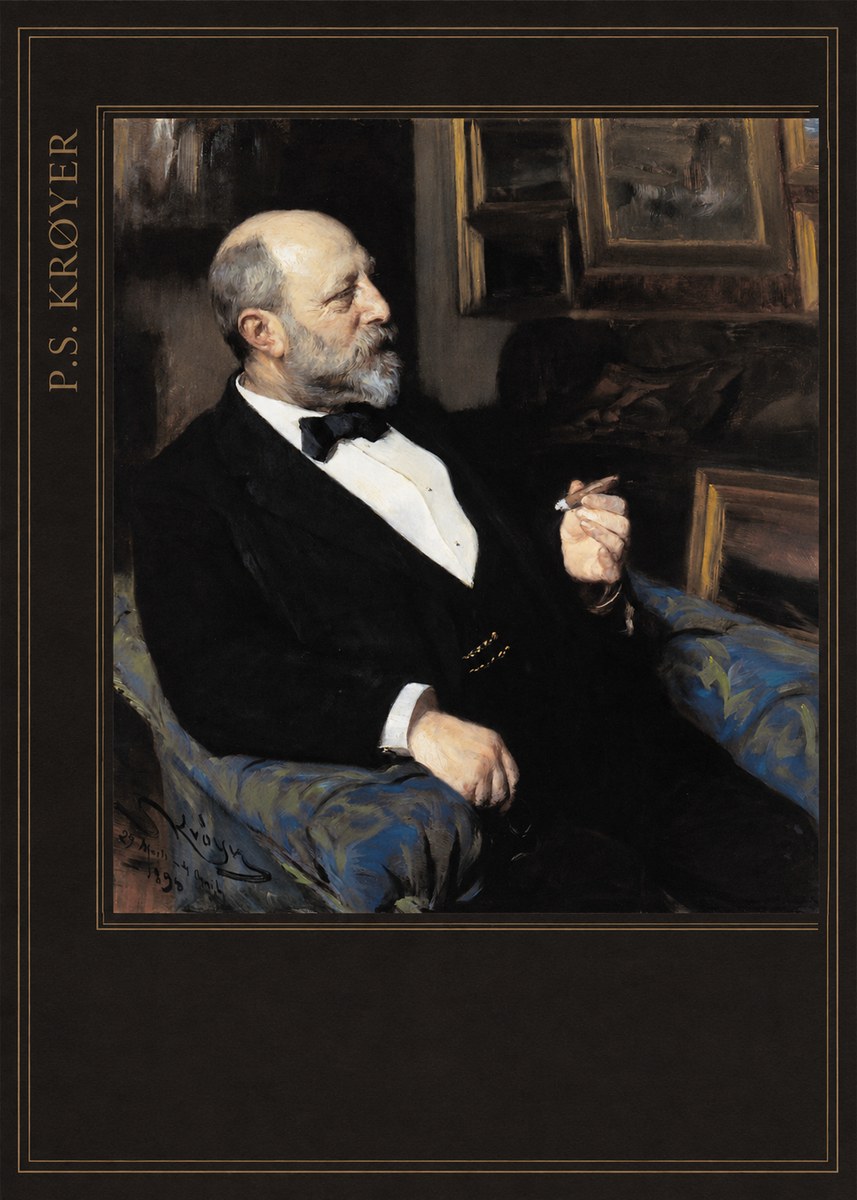 P.S. Krøyer Self-portrait I No3 - Poszter