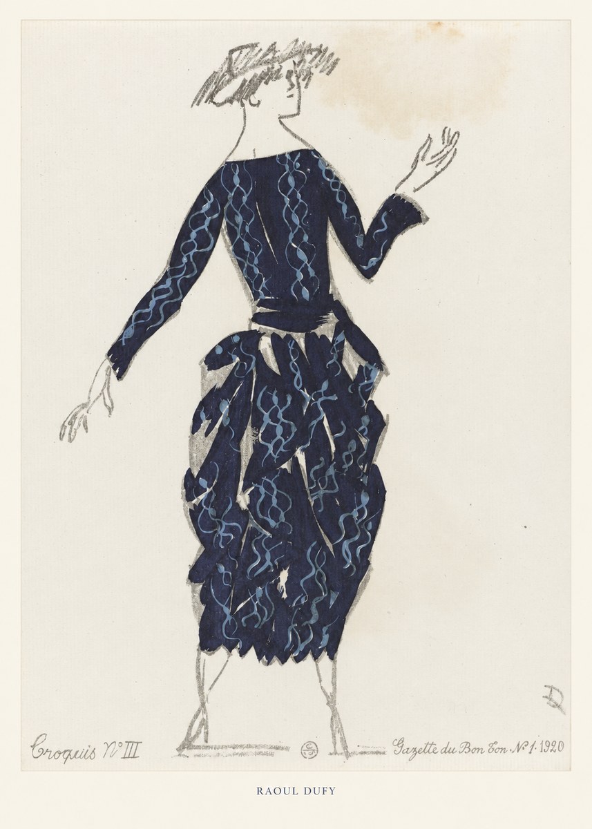 Raoul Dufy Croquis N°iii No5 - Poszter