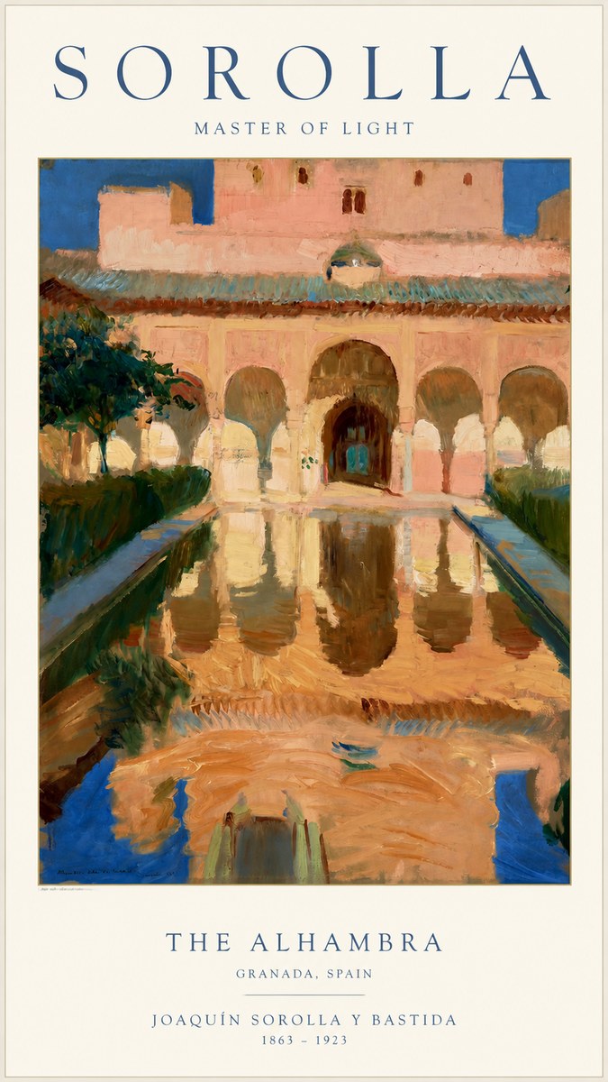 Sorolla The Alhambra No1 - Poszter