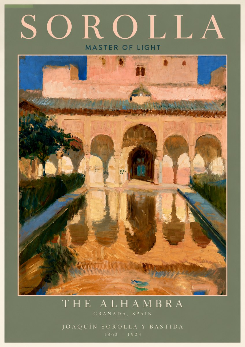 Sorolla The Alhambra No4 - Poszter