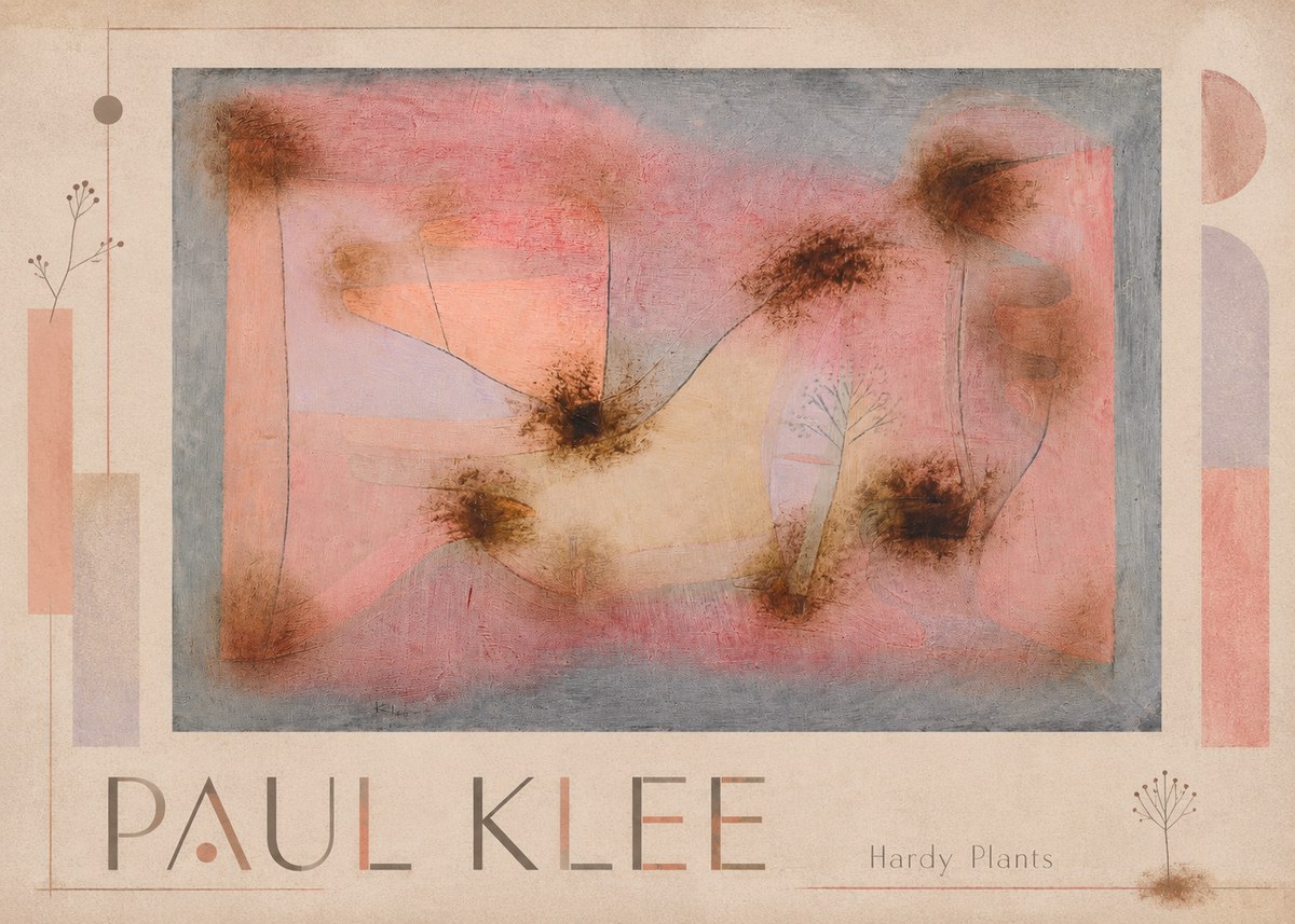 Paul Klee Hardy Plants I No1 - Poszter