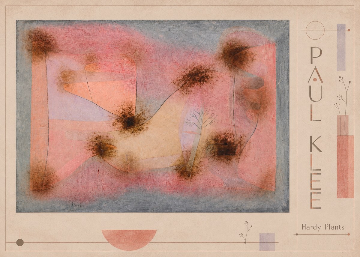 Paul Klee Hardy Plants I No2 - Poszter