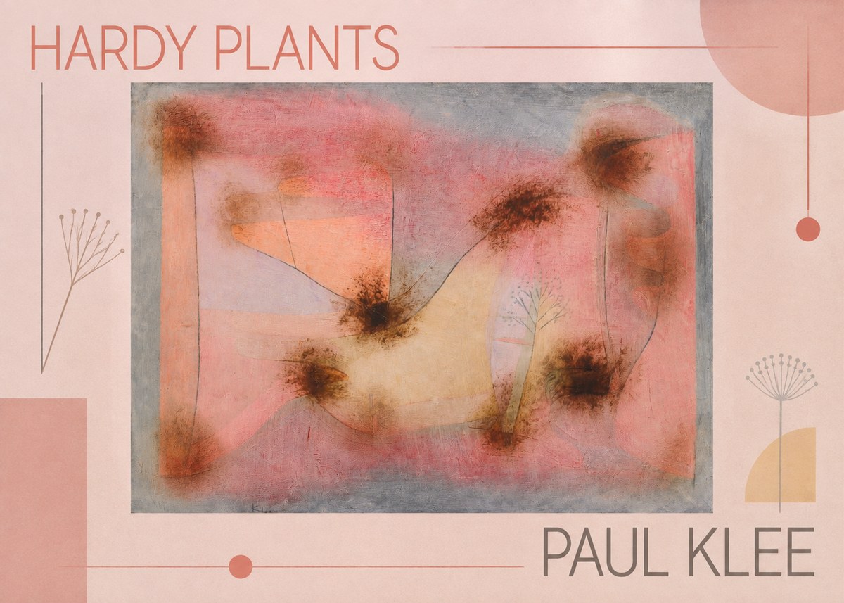 Paul Klee Hardy Plants I No6 - Poszter
