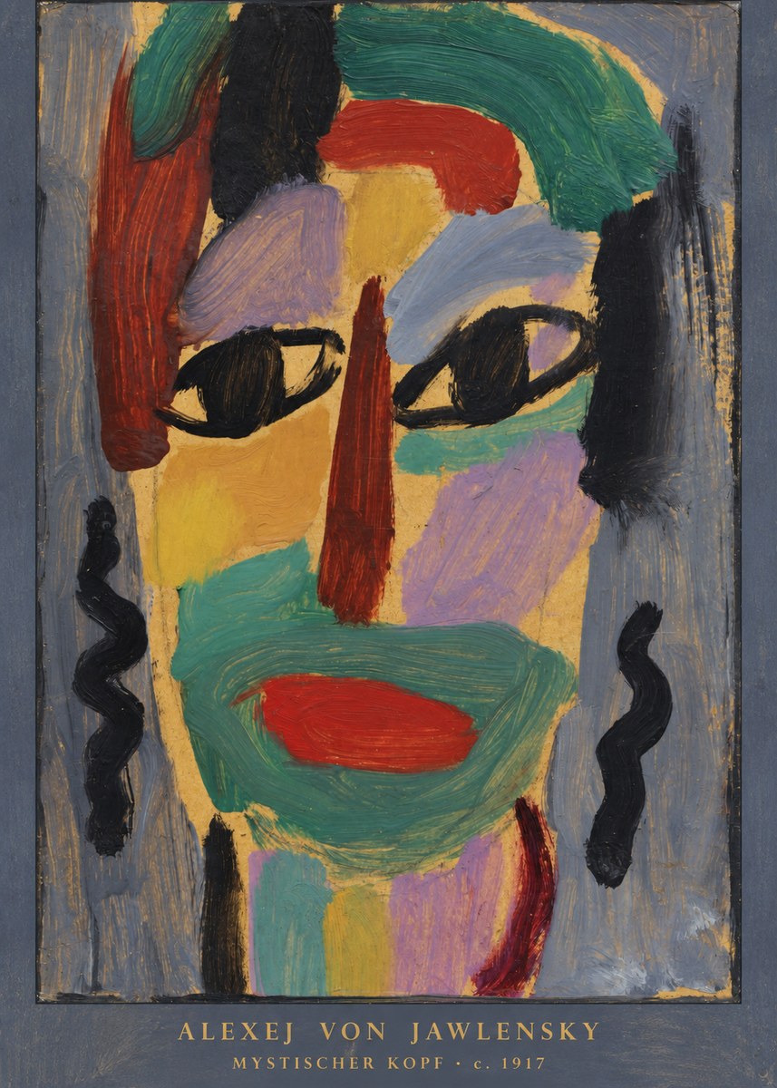 Alexej von Jawlensky Mystischer Kopf No6 - Poszter