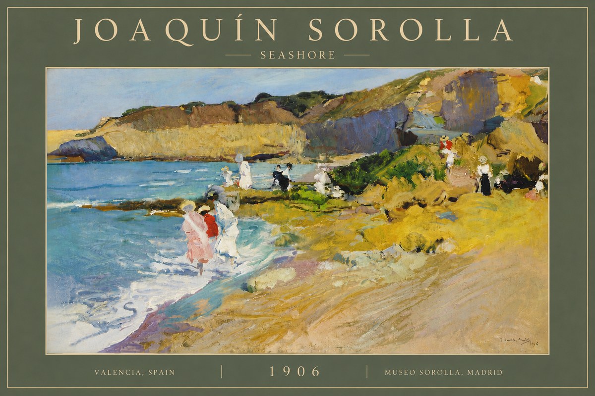 Sorolla Seashore No6 - Poszter