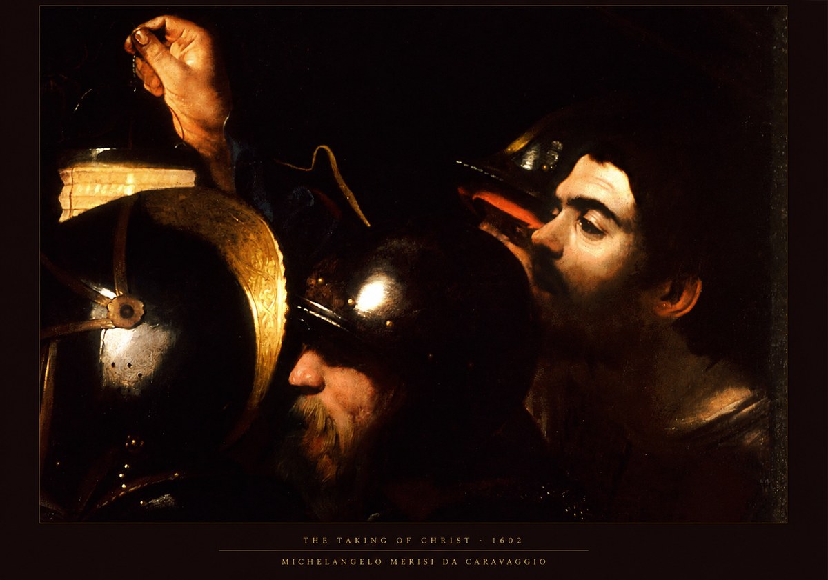 Michelangelo Merisi da Caravaggio The Taking of Christ I No4 - Poszter