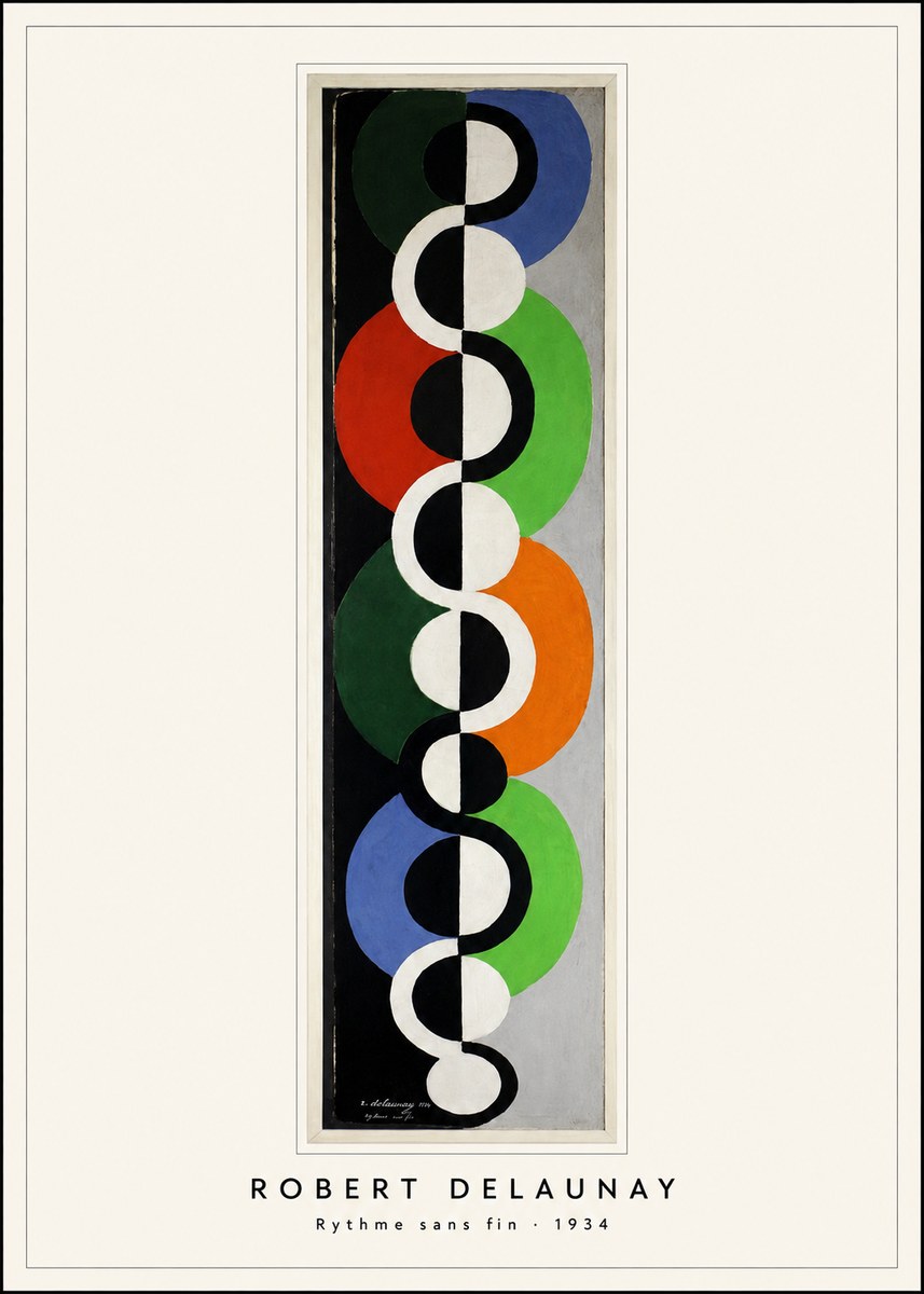 Robert Delaunay Rythme Sans Fin I No4 - Poszter