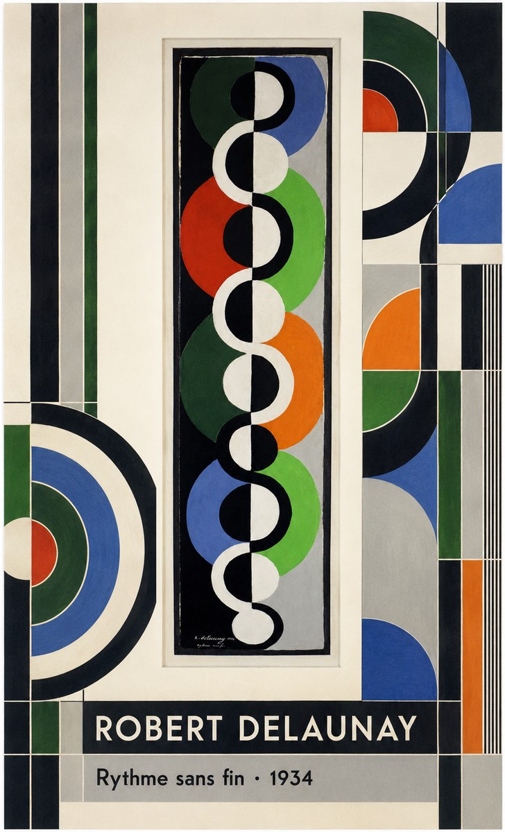 Robert Delaunay Rythme Sans Fin I No5 - Poszter