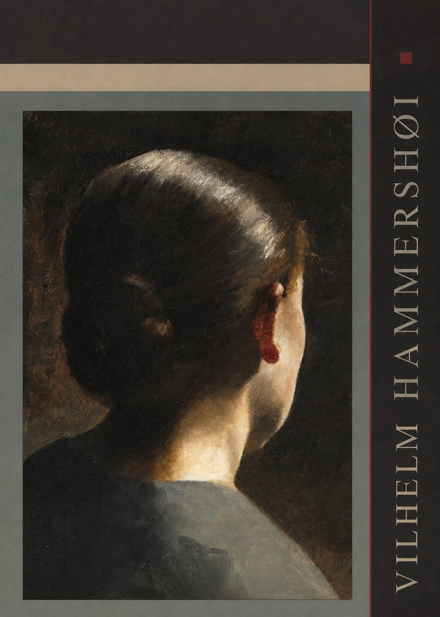 Vilhelm Hammershøi Woman from Behind No6 - Poszter