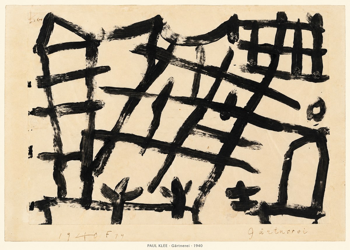 Paul Klee Gärtnerei No6 - Poszter