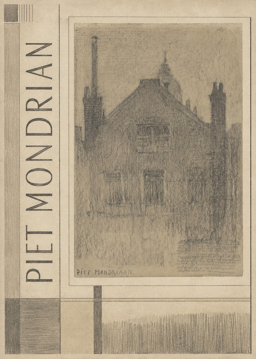 Piet Mondrian House Study No2 - Poszter
