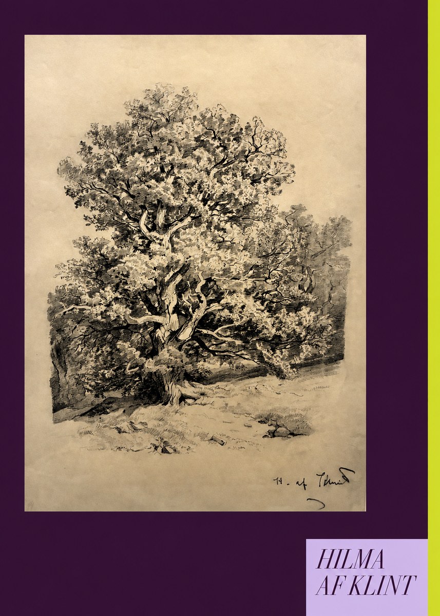 Hilma af Klint Large Tree Landscape No6 - Poszter