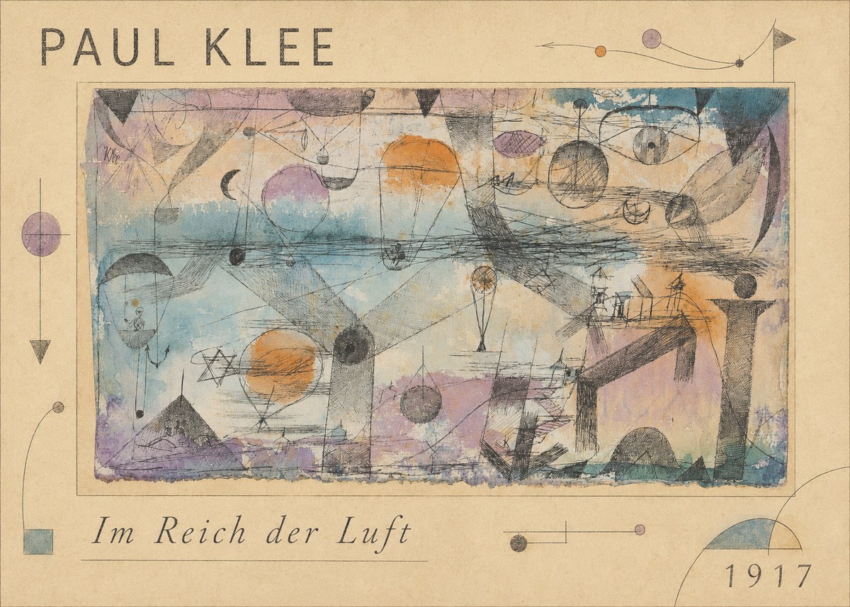 Paul Klee Im Reich Der Luft No1 - Poszter