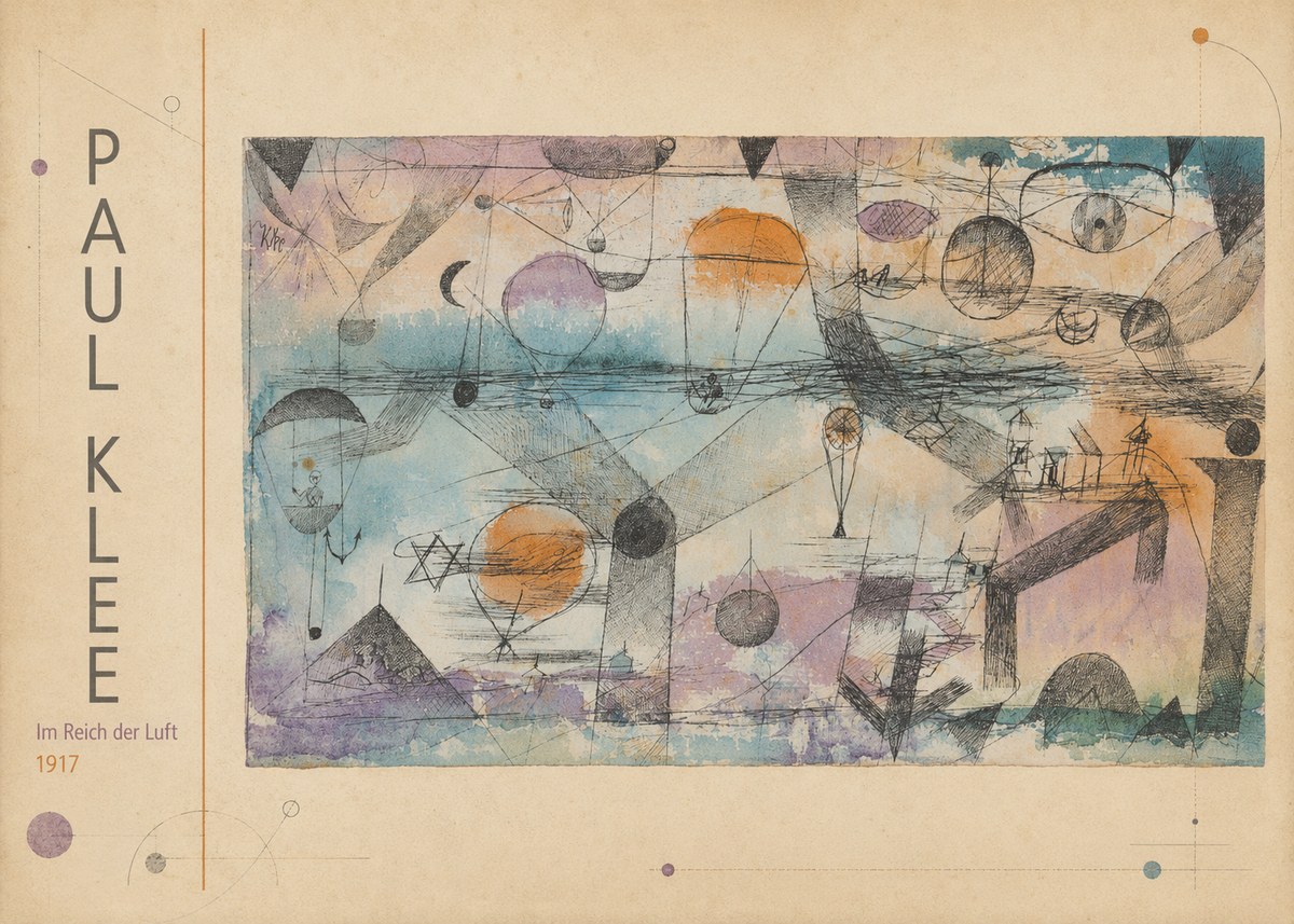 Paul Klee Im Reich Der Luft No2 - Poszter