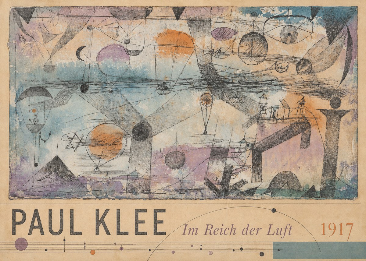 Paul Klee Im Reich Der Luft No4 - Poszter