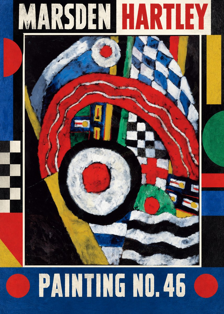 Marsden Hartley Painting No. 46 No1 - Poszter