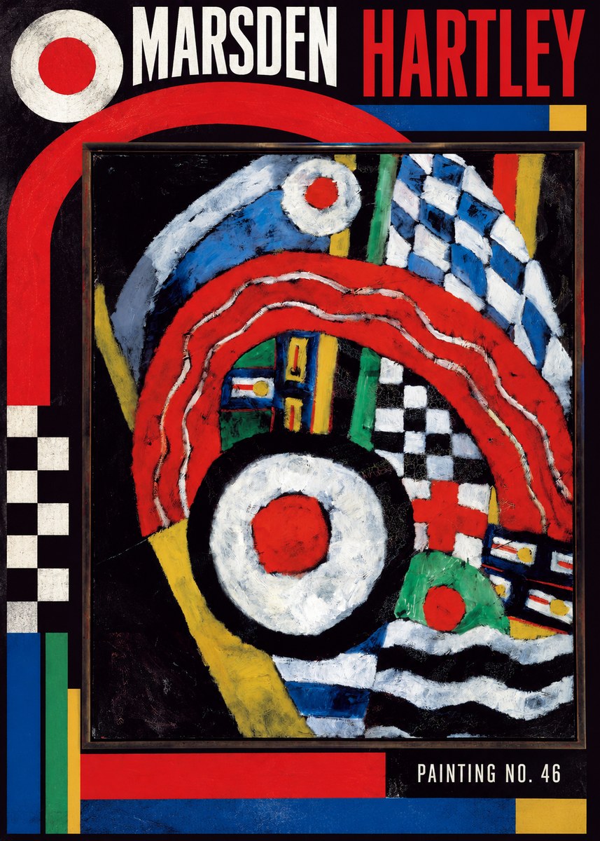 Marsden Hartley Painting No. 46 No3 - Poszter