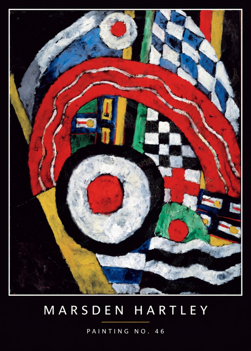 Marsden Hartley Painting No. 46 No6 - Poszter