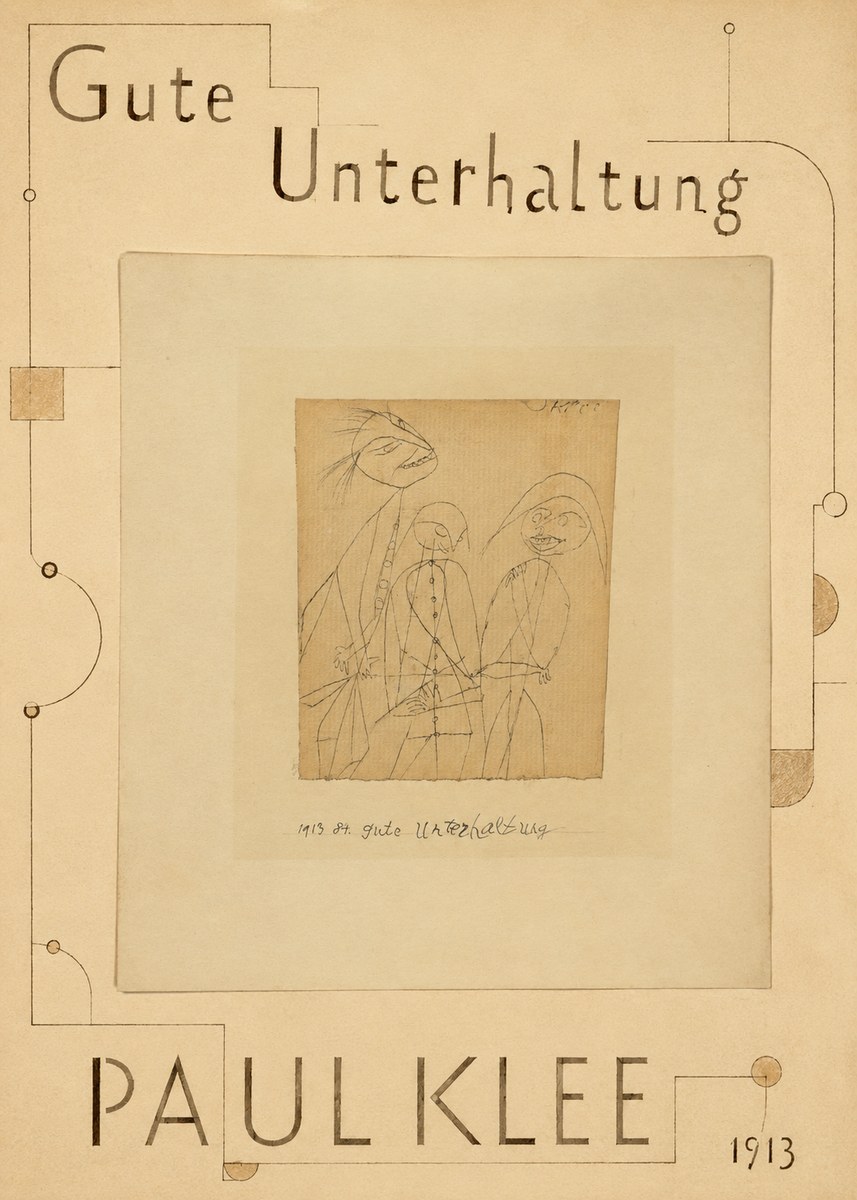 Paul Klee Gute Unterhaltung No3 - Poszter