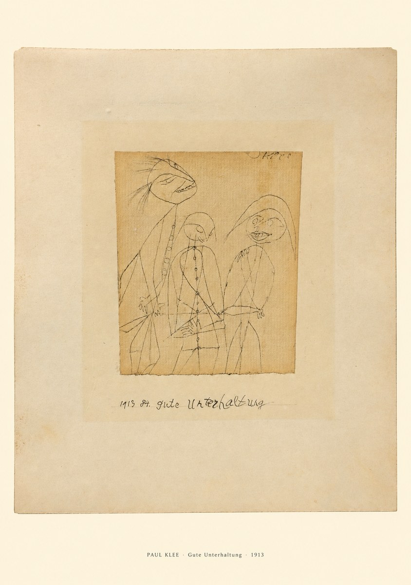 Paul Klee Gute Unterhaltung No6 - Poszter