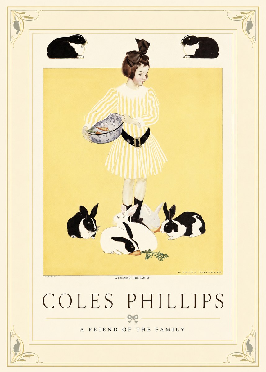 Coles Phillips A Friend of the Family No1 - Poszter