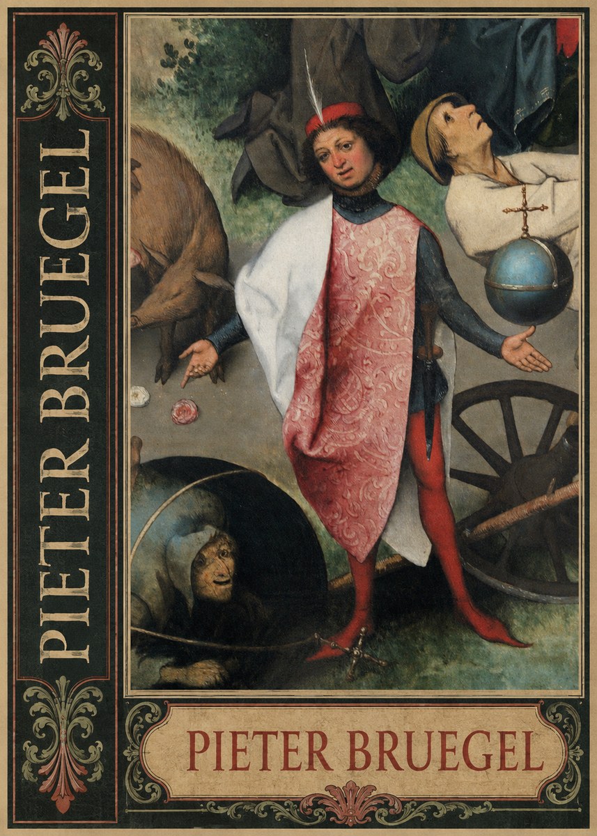 Pieter Bruegel Netherlandish Proverbs II No5 - Poszter