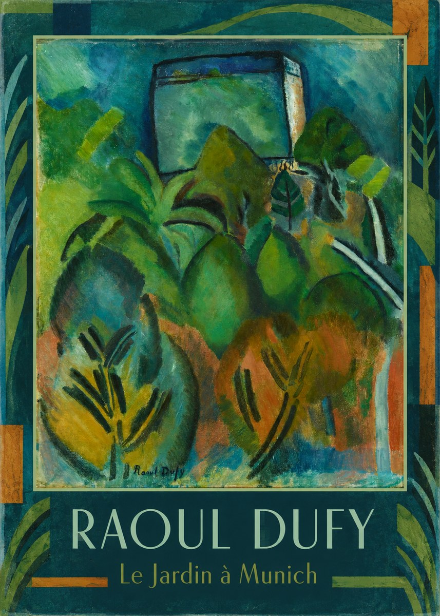 Raoul Dufy Le Jardin À Munich No1 - Poszter