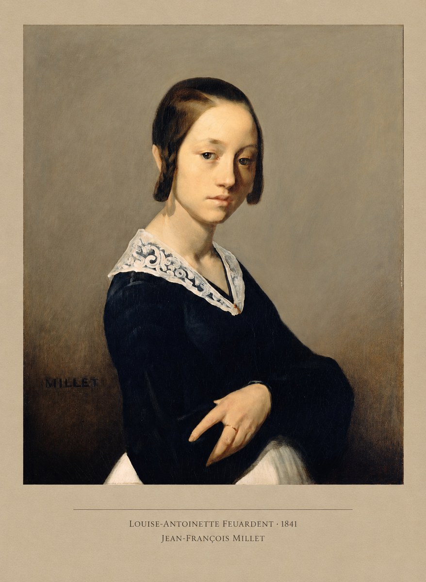 Jean-François Millet Louise-antoinette Feuardent No5 - Poszter