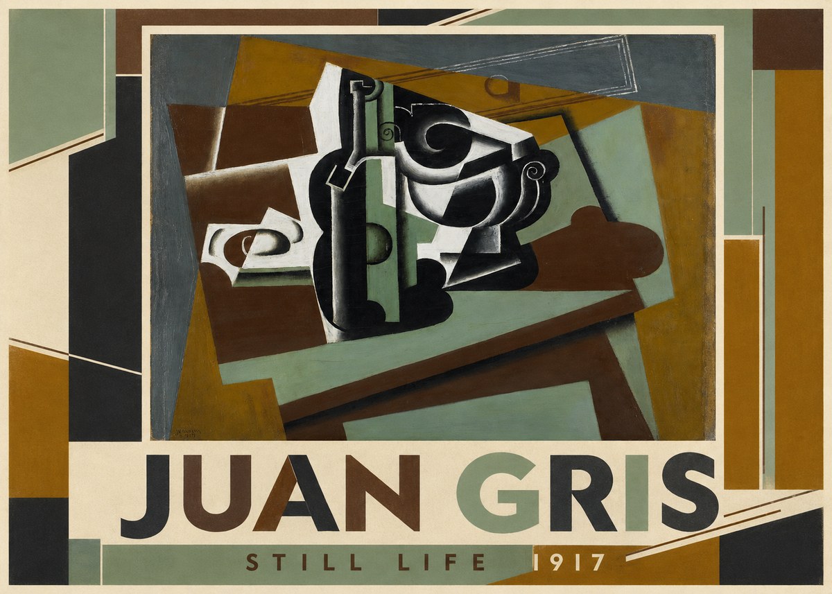 Juan Gris Still Life I No1 - Poszter