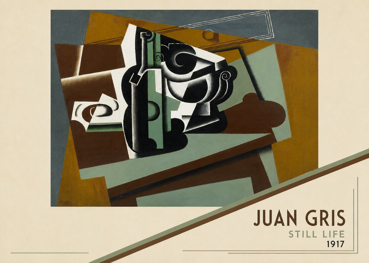 Juan Gris Still Life I No3 - Poszter