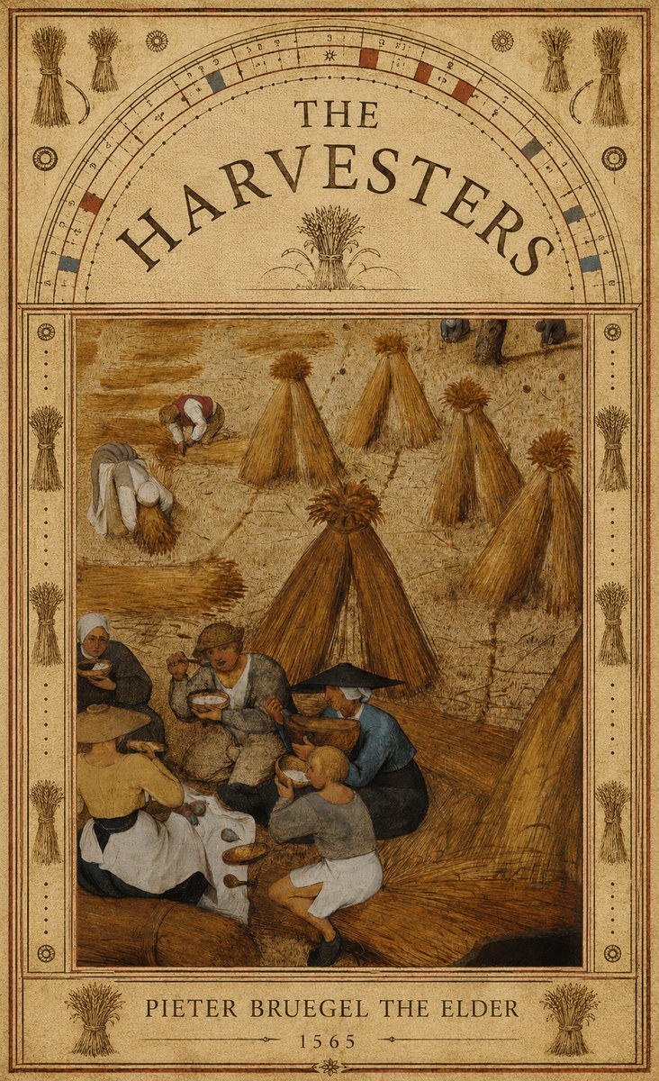 Pieter Bruegel The Harvesters I No3 - Poszter
