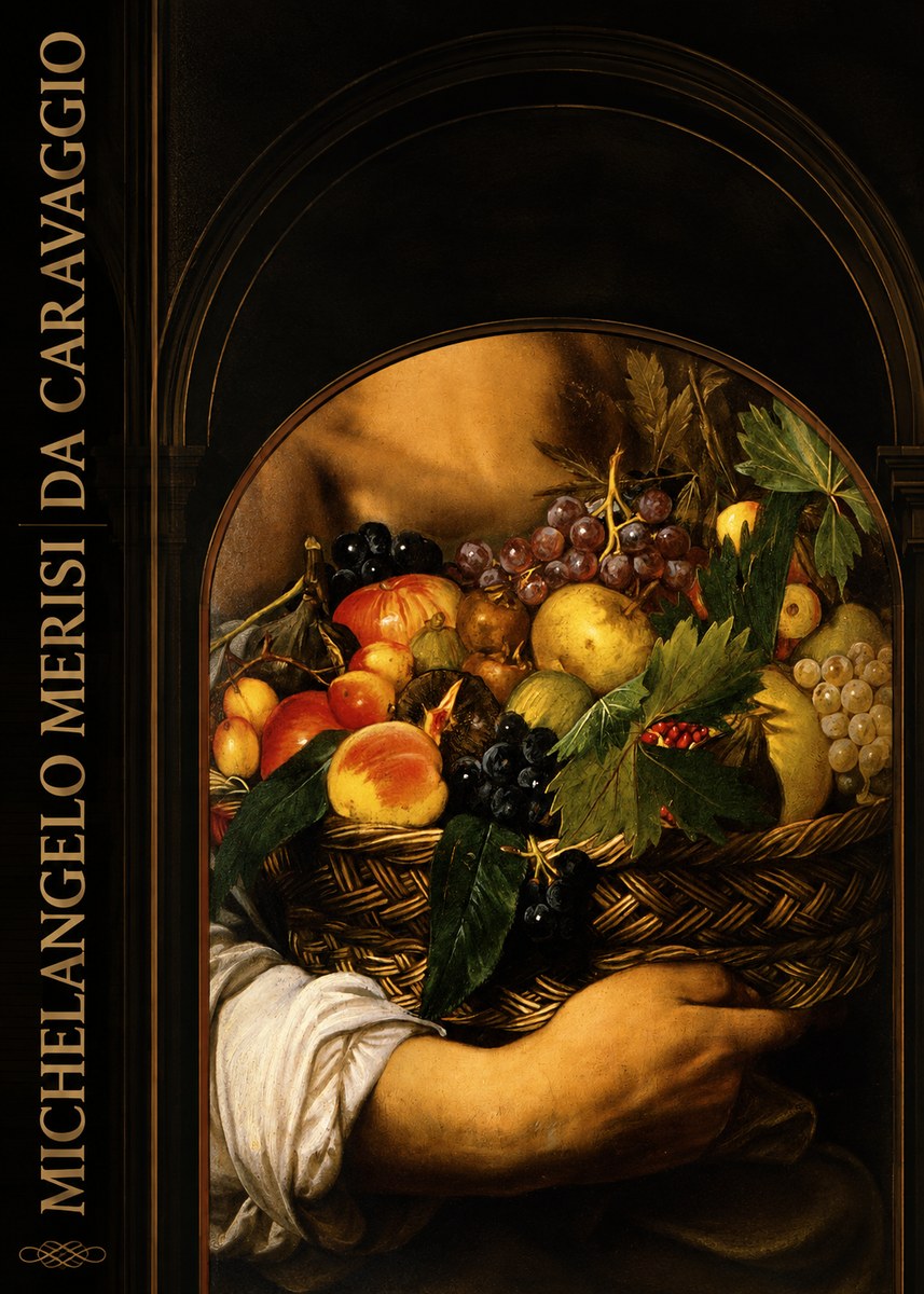 Michelangelo Merisi da Caravaggio Basket of Fruit No3 - Poszter