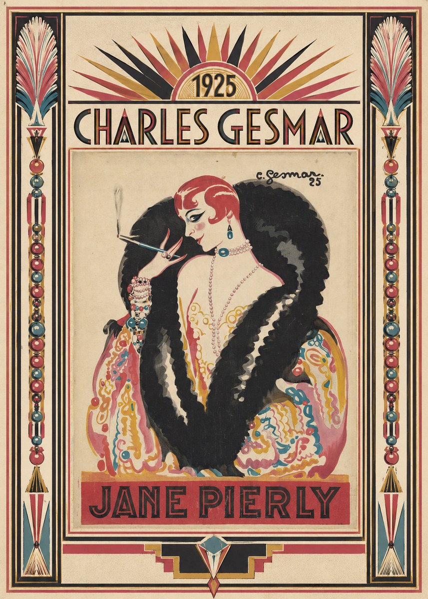 Charles Gesmar Jane Pierly No2 - Poszter