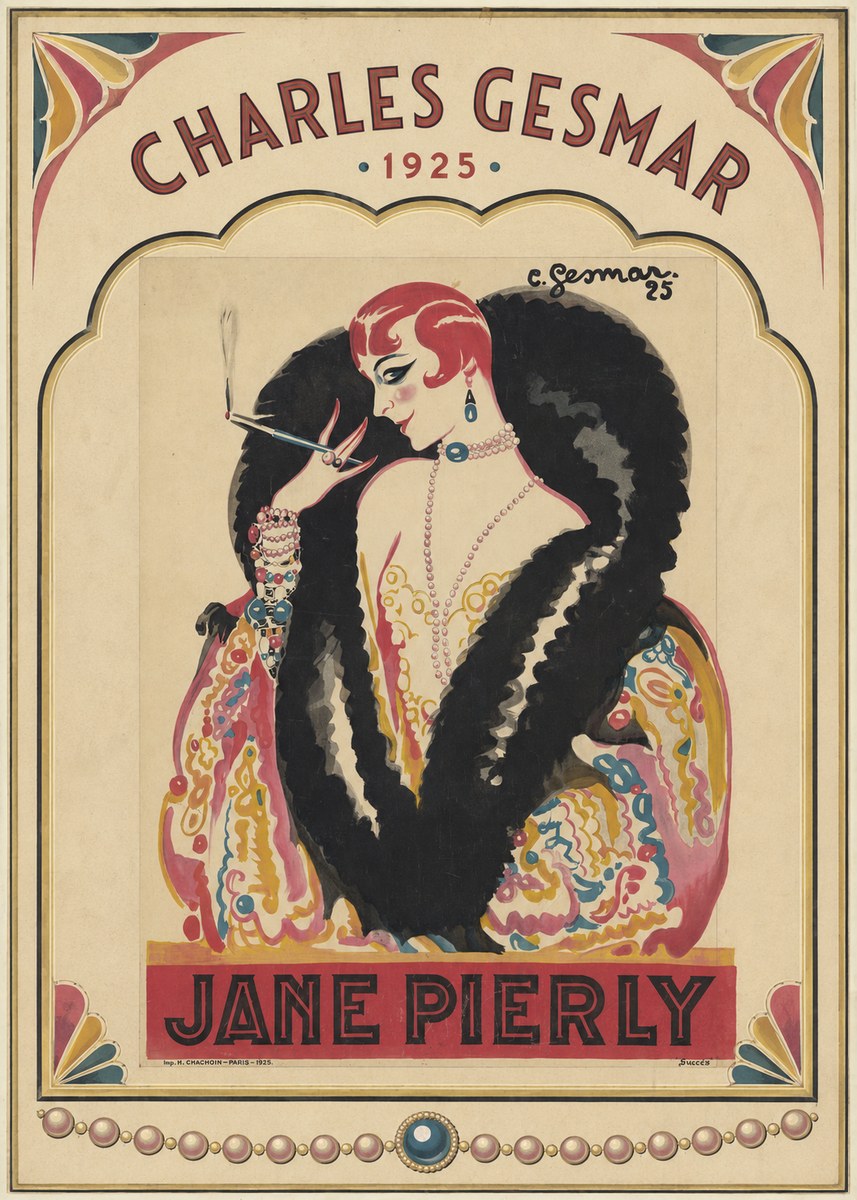 Charles Gesmar Jane Pierly No4 - Poszter