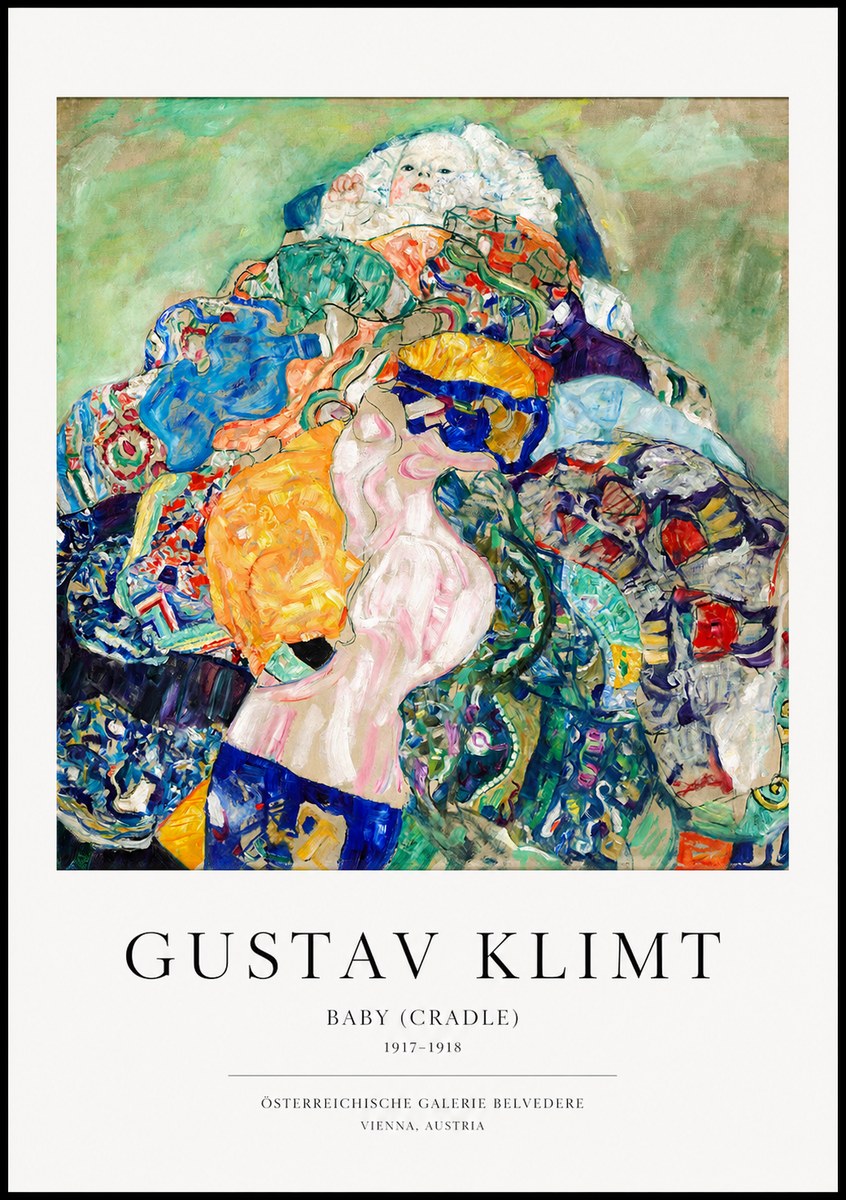 Klimt Baby (Cradle) No1 - Poszter