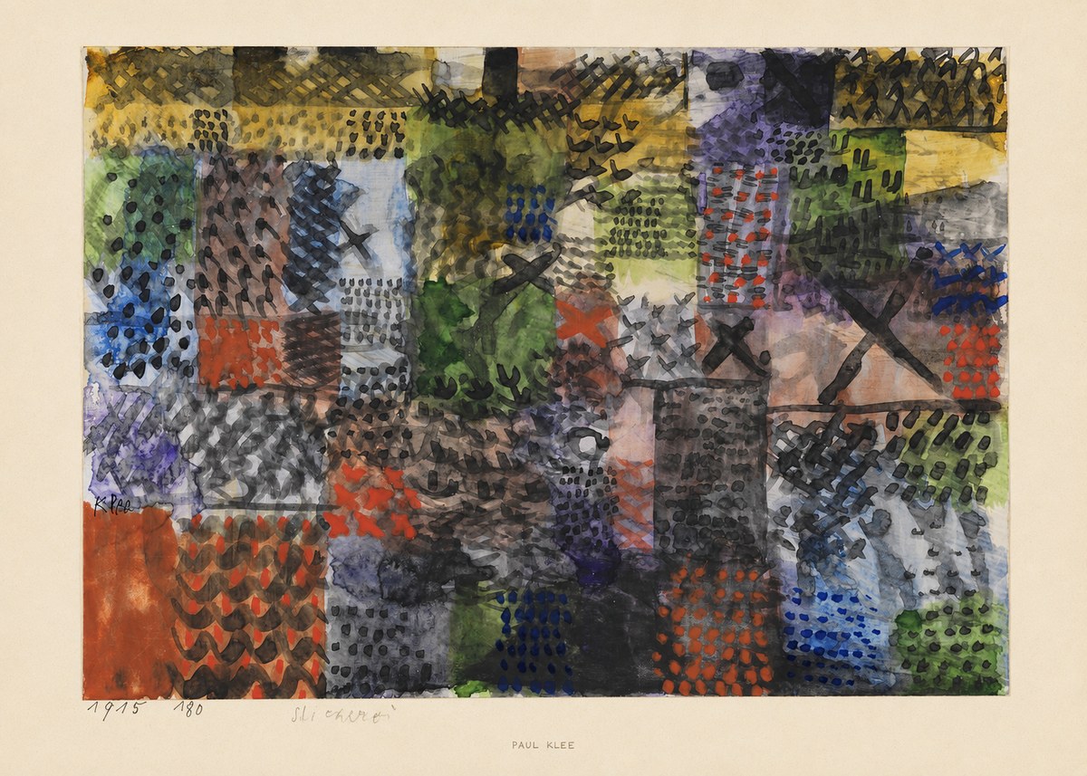 Paul Klee Stickerei No5 - Poszter