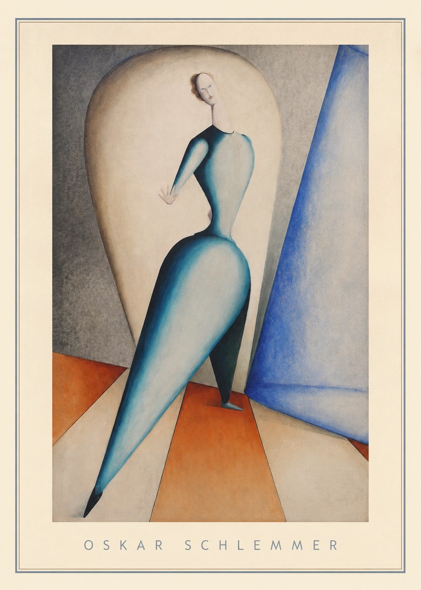 Oskar Schlemmer Oskar Schlemmer No3 - Poszter