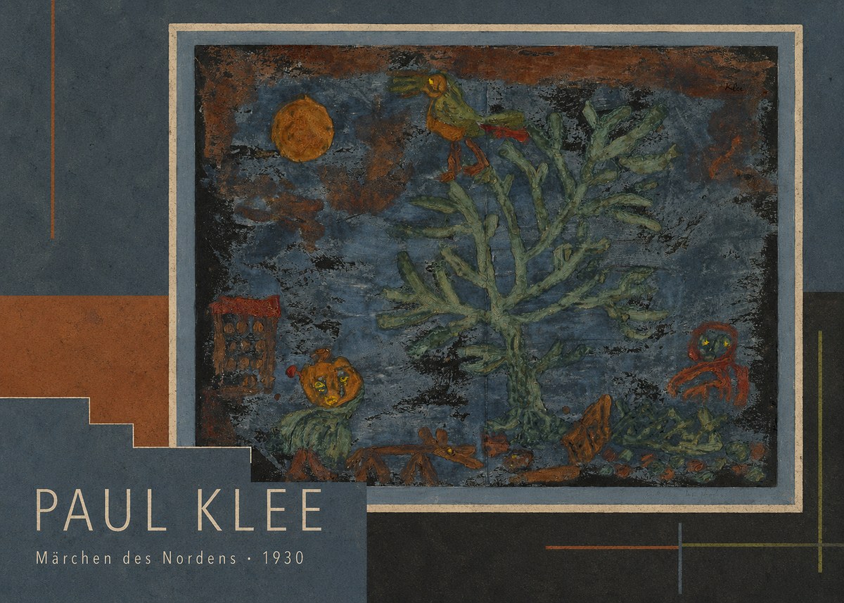 Paul Klee Märchen Des Nordens No1 - Poszter