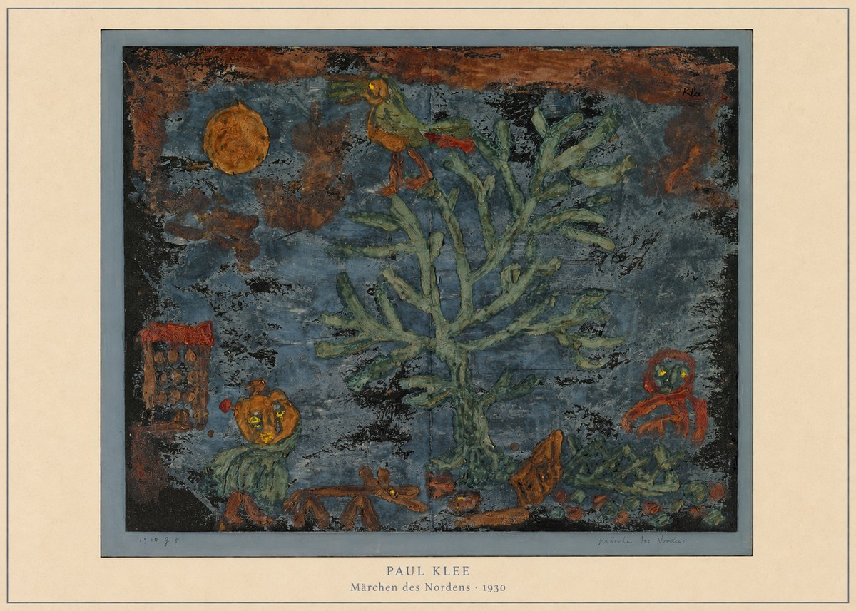 Paul Klee Märchen Des Nordens No6 - Poszter
