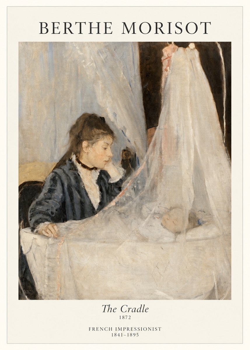 Berthe Morisot The Cradle No1 - Poszter