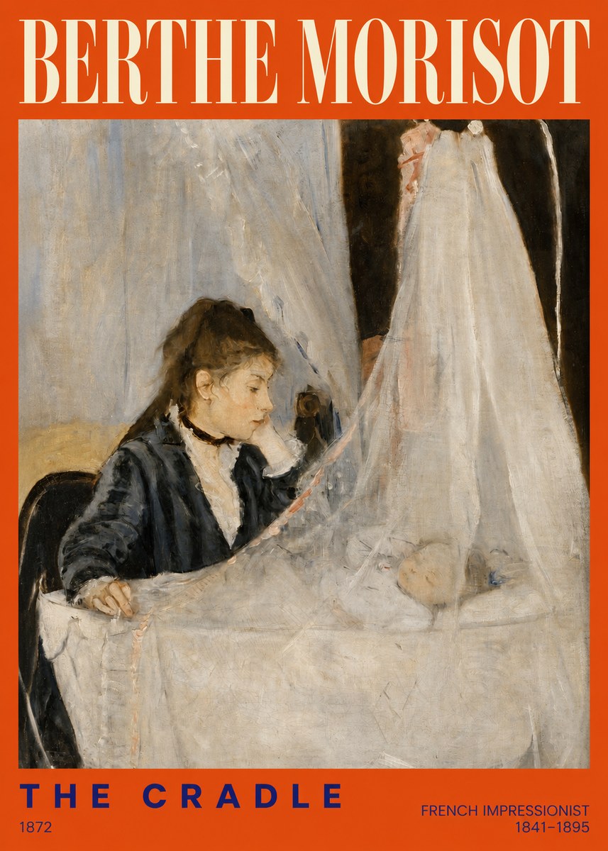 Berthe Morisot The Cradle No2 - Poszter