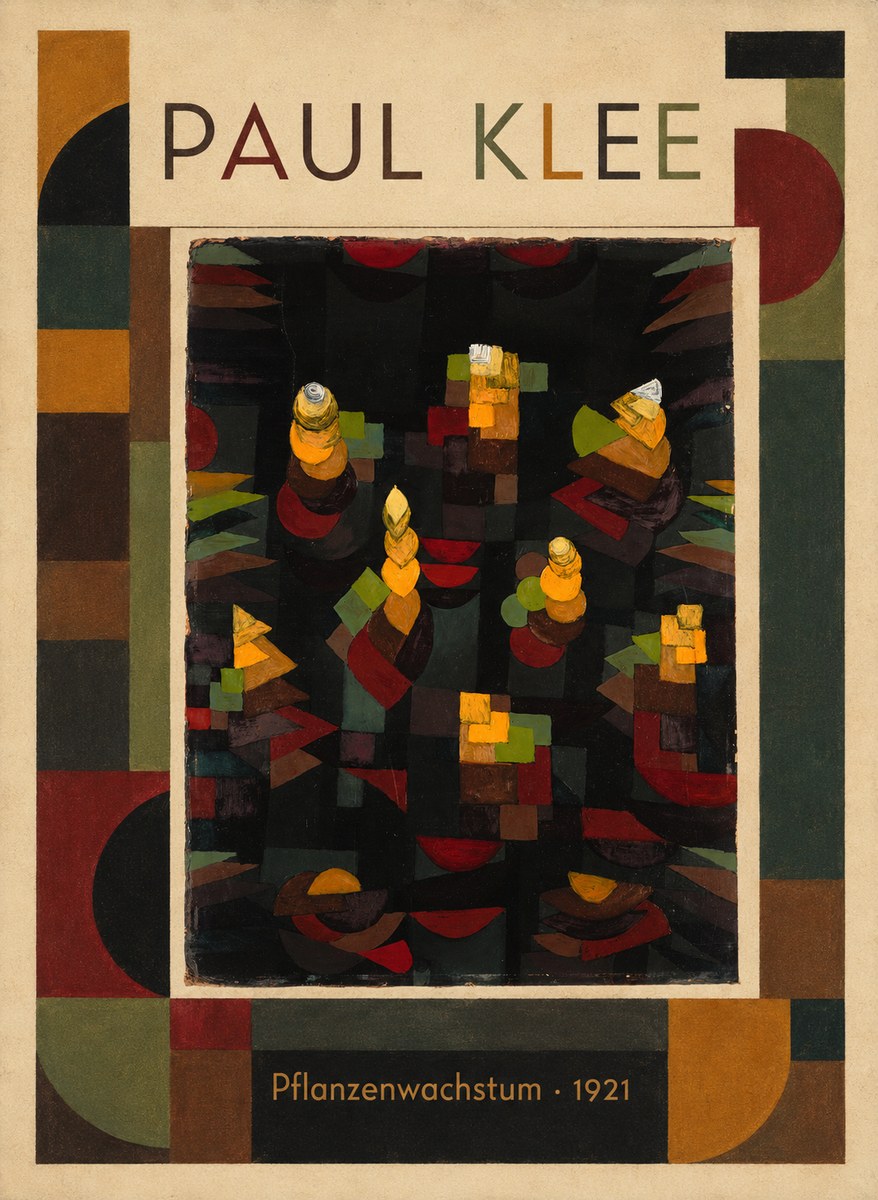 Paul Klee Pflanzenwachstum No1 - Poszter