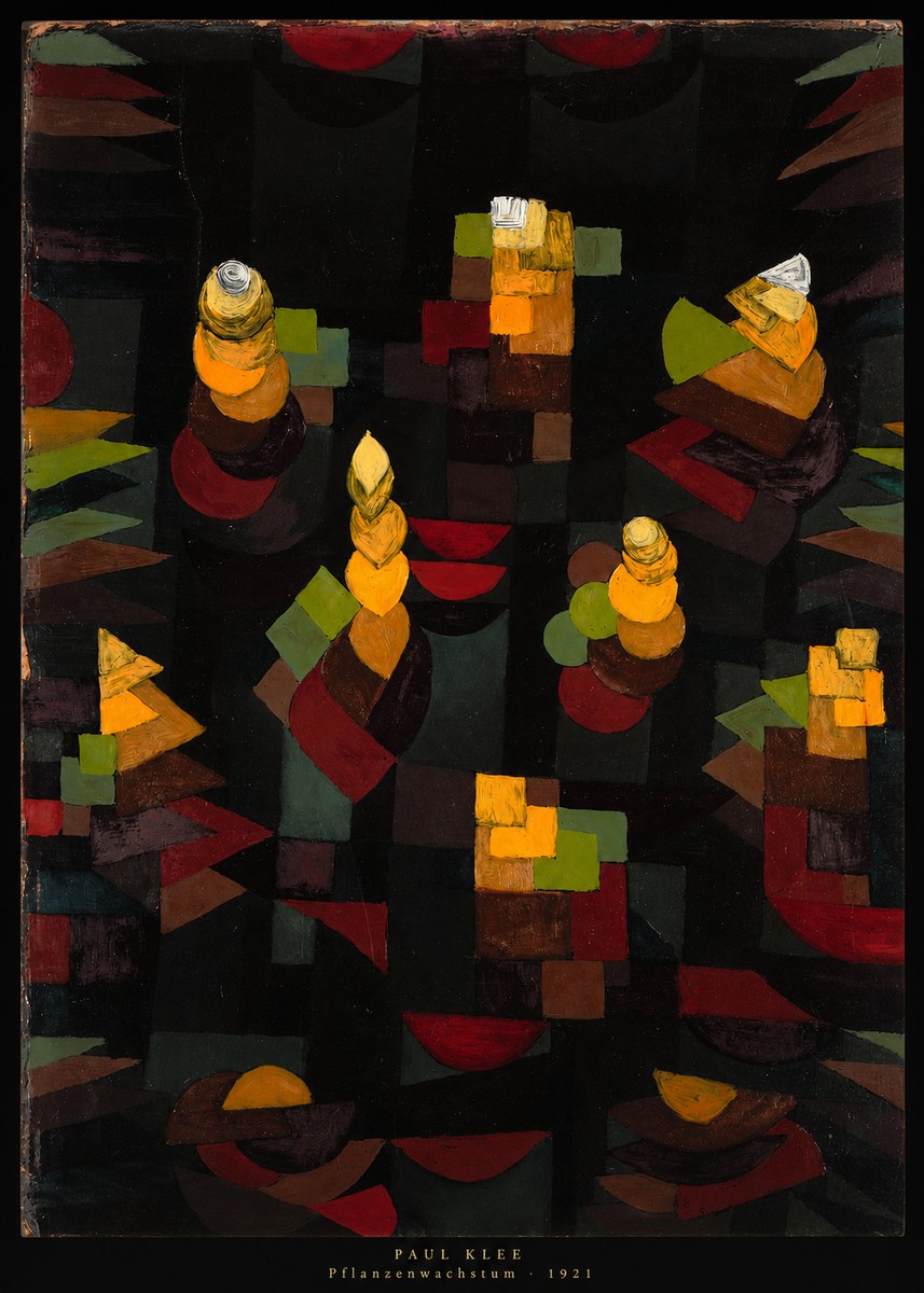 Paul Klee Pflanzenwachstum No6 - Poszter
