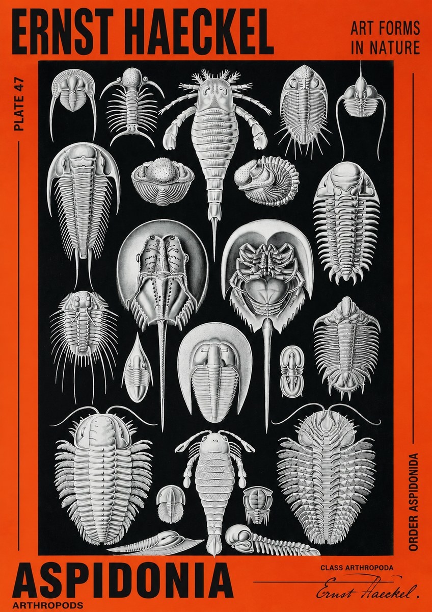 Ernst Haeckel Aspidonia No2 - Poszter