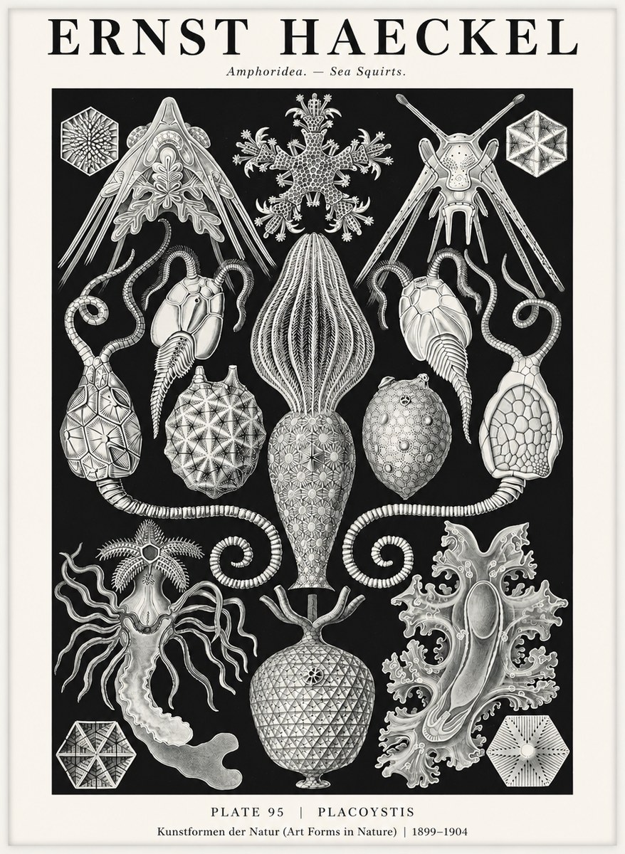 Ernst Haeckel Amphoridea No3 - Poszter