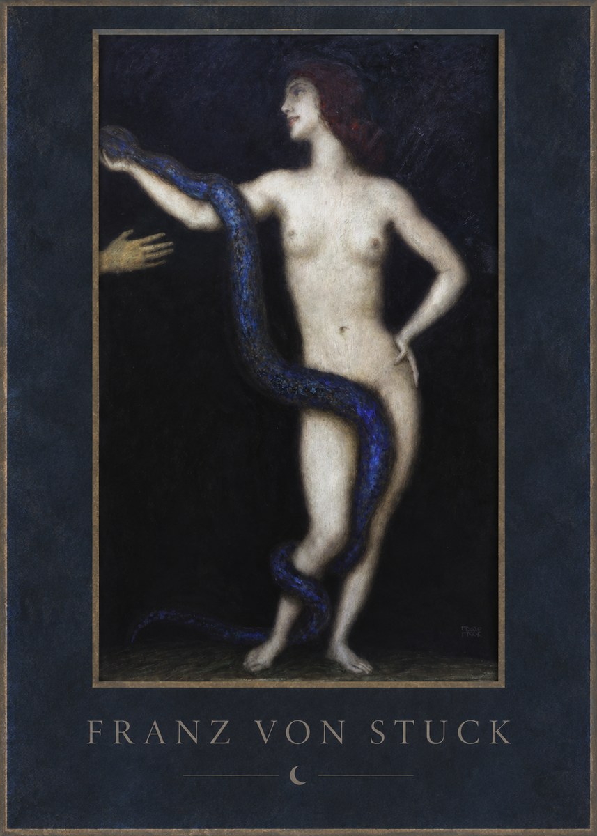 Franz von Stuck Sin No1 - Poszter