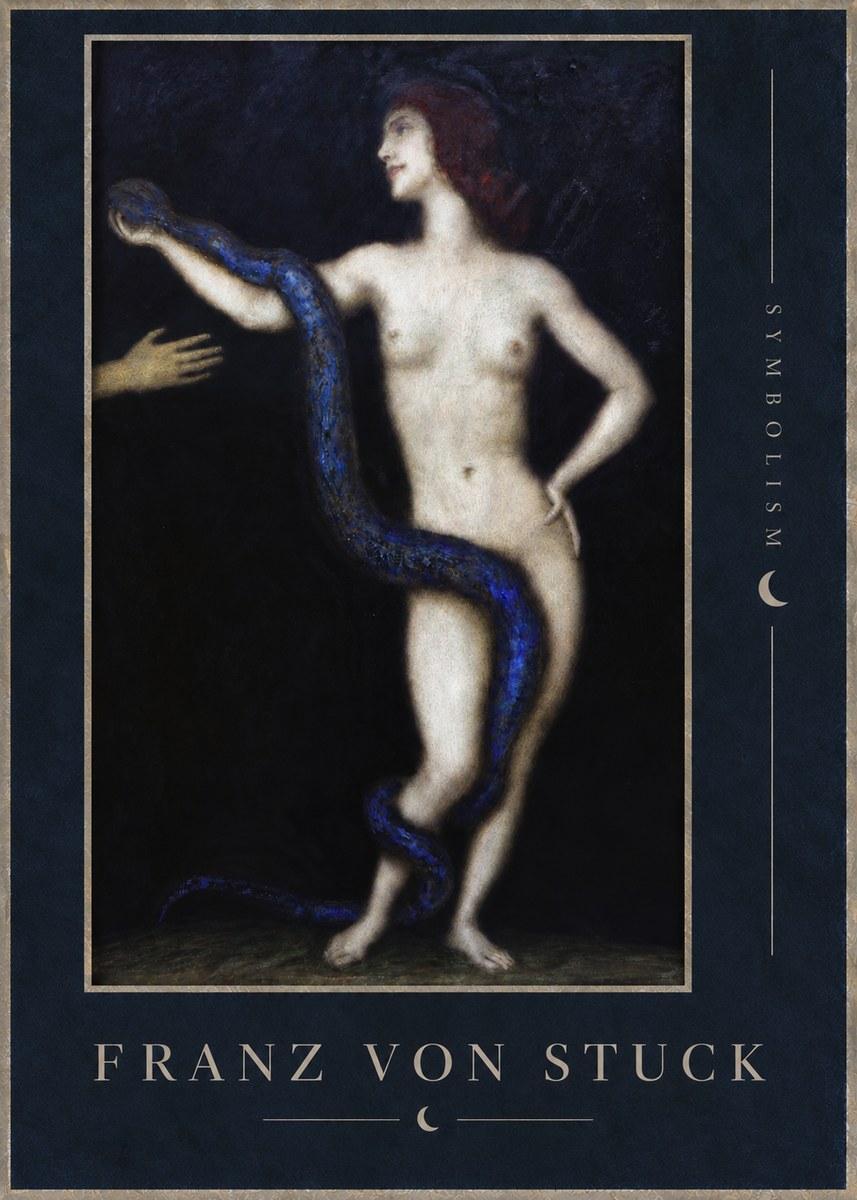 Franz von Stuck Sin No4 - Poszter